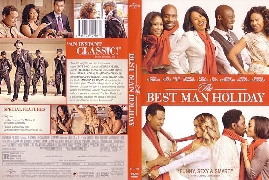 dvd cover The Best Man Holiday