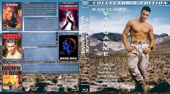 dvd cover Jean Clause Van Damme Collection Vol. 1