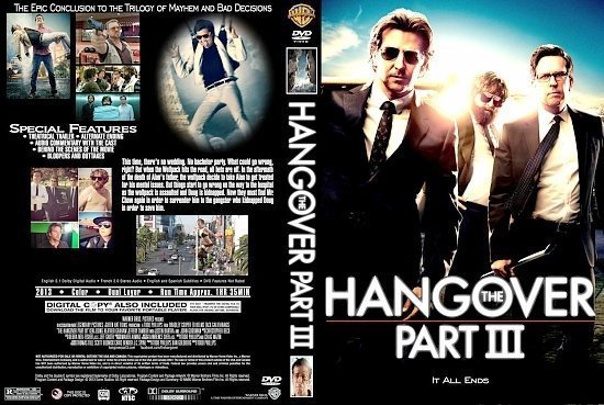 dvd cover The Hangover 3