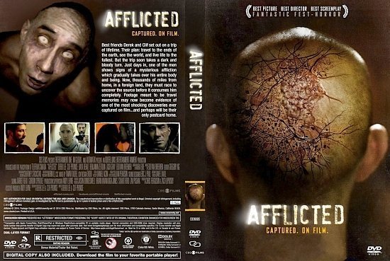 dvd cover Afflicted