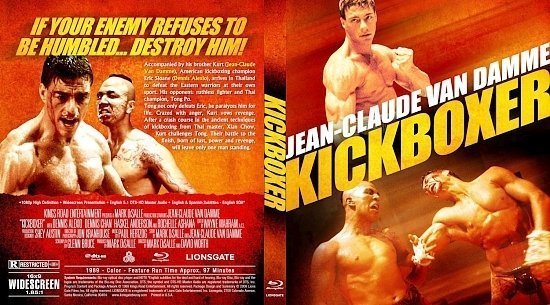 dvd cover Kickboxer