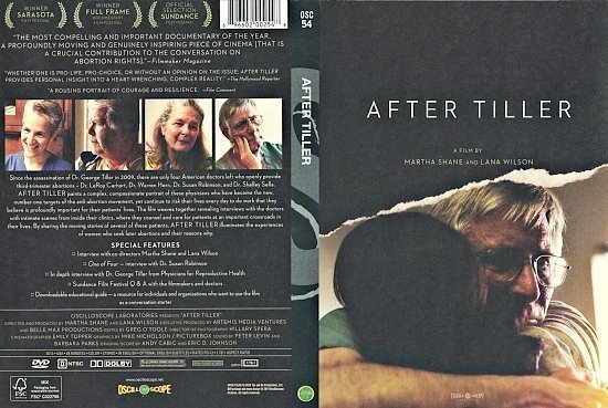 dvd cover After Tiller