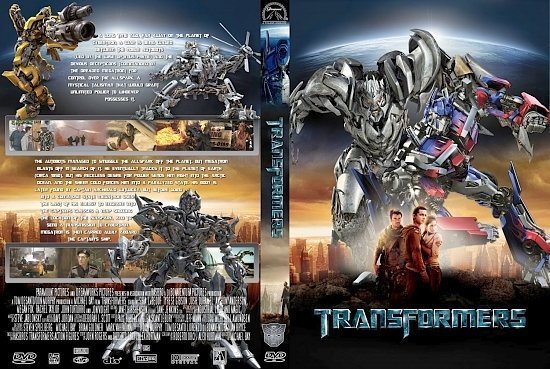 dvd cover Transformers