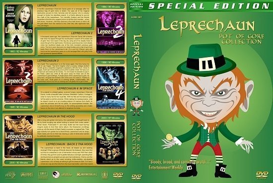 dvd cover Leprechaun: Pot of Gore Collection version 2