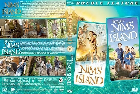 dvd cover Nim's Island / Return To Nim's Island Double