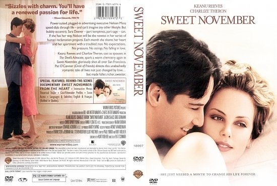 dvd cover Sweet November