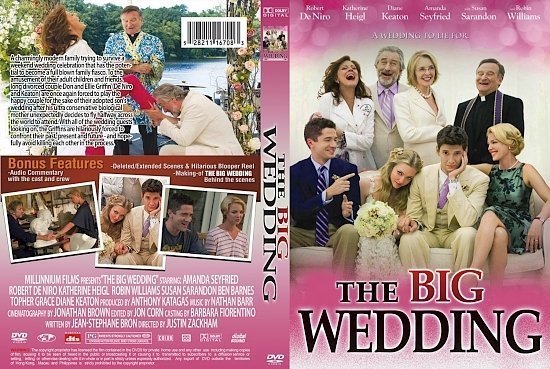 dvd cover The Big Wedding