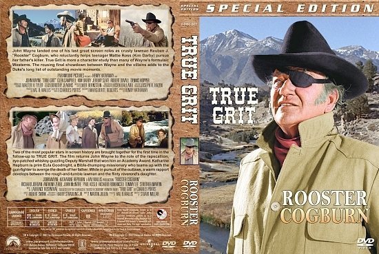 dvd cover True Grit / Rooster Cogburn Double