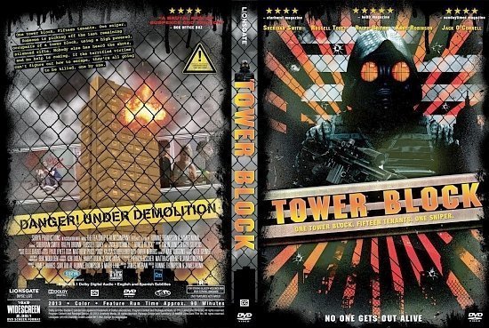 dvd cover Tower Block