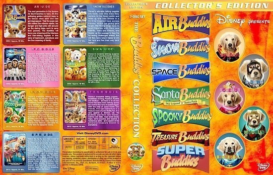 dvd cover The Buddies Collection