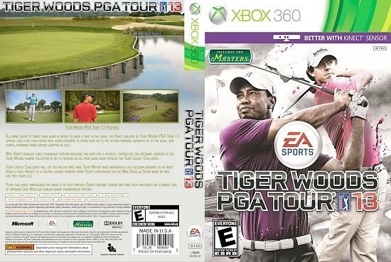 dvd cover Tiger Woods PGA Tour 13 NTSC f
