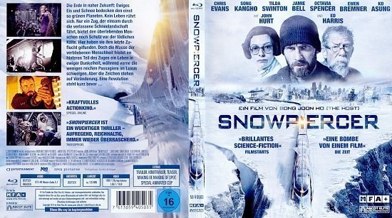 dvd cover Snowpiercer Blu-ray german