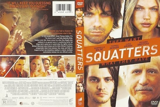 dvd cover Squatters