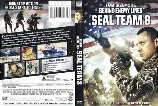dvd cover Seal Team 8 Scanned