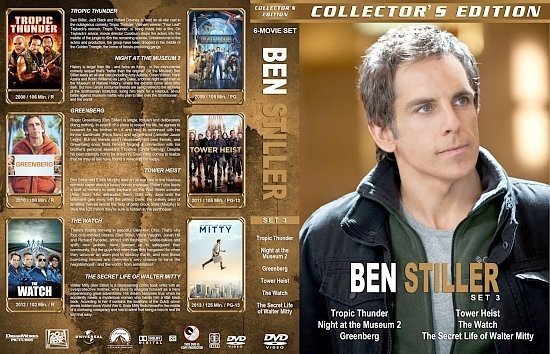dvd cover Ben Stiller Collection