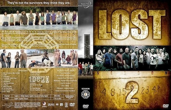 dvd cover Lost lg S2
