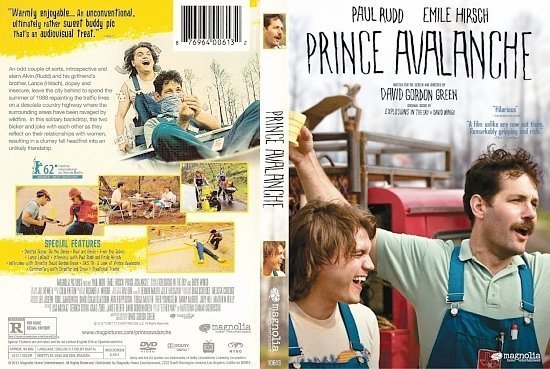 dvd cover Prince Avalanche