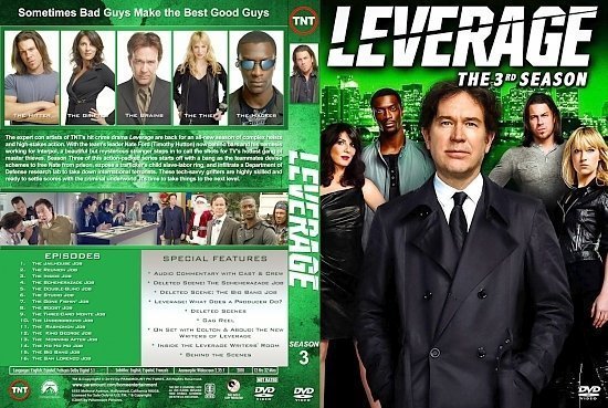 dvd cover Leverage S3