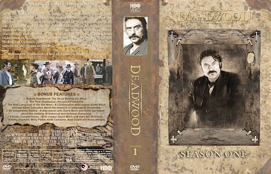 dvd cover Deadwood lg S1