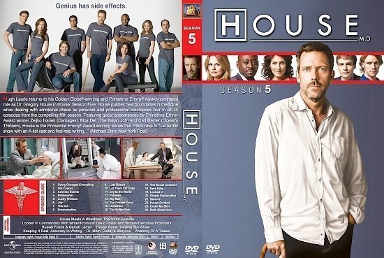 dvd cover House st S5