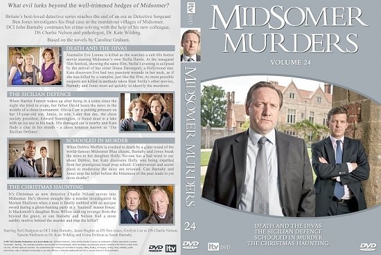 dvd cover midsomer Murders 24