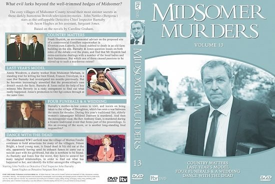 dvd cover Midsomer Murders 13