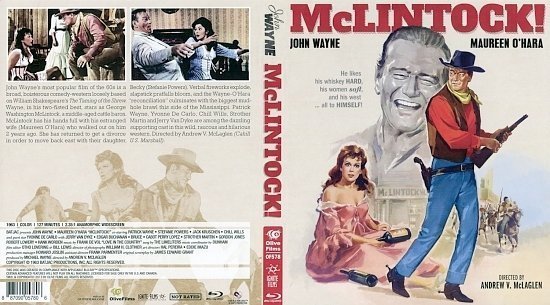 dvd cover McLintock BR