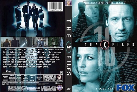 dvd cover The X-Files: Season 10 (2016) R1