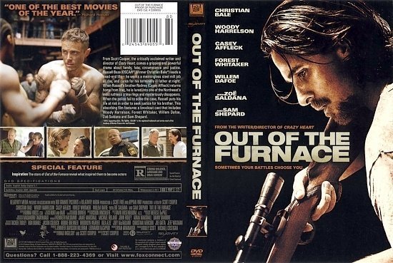 dvd cover Out of the Furnace front