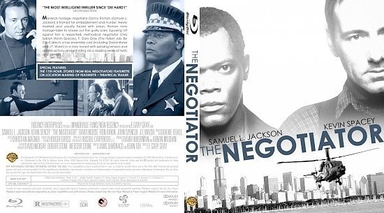 dvd cover The Negotiator