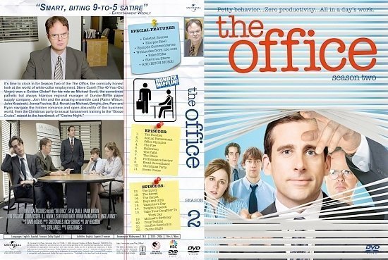 dvd cover Office S2