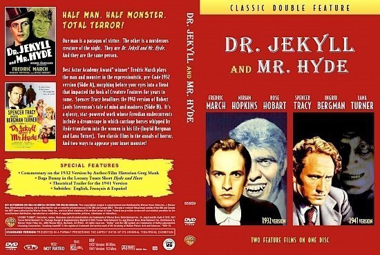 dvd cover Dr. Jekyll And Mr. Hyde Double Feature