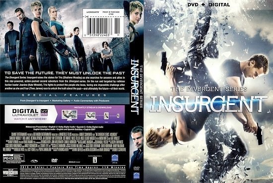 dvd cover Insurgent front