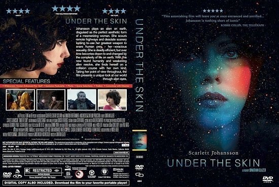 dvd cover Under The Skin
