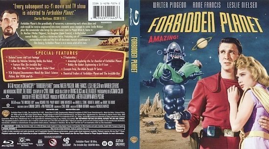 dvd cover Forbidden Planet BR