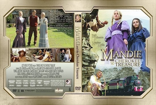 dvd cover Mandie And The Cherokee Treasure
