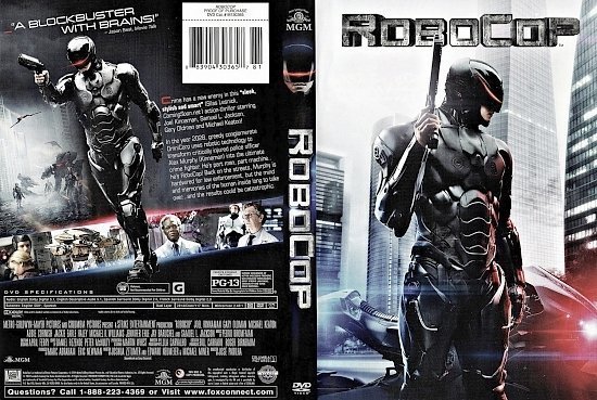 dvd cover RoboCop