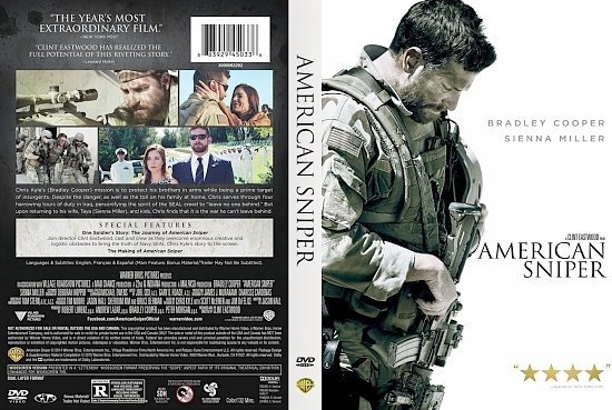 dvd cover American Sniper