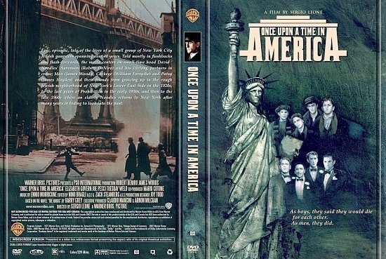 dvd cover Once Upon A Time In America (Bir Zamanlar Amerika