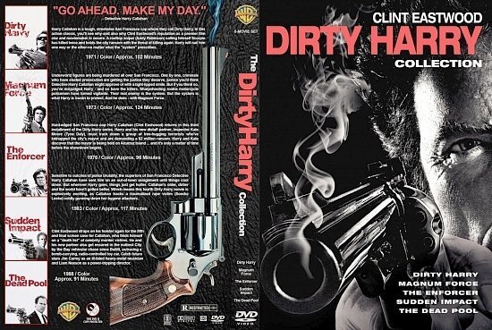 dvd cover Dirty Harry Collection
