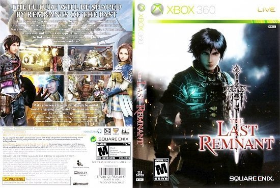 dvd cover The Last Remnant