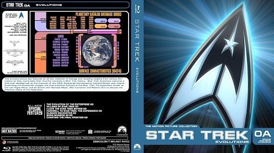 dvd cover Star Trek 0A Evolutions