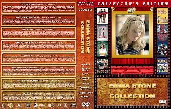dvd cover Emma Stone Collection