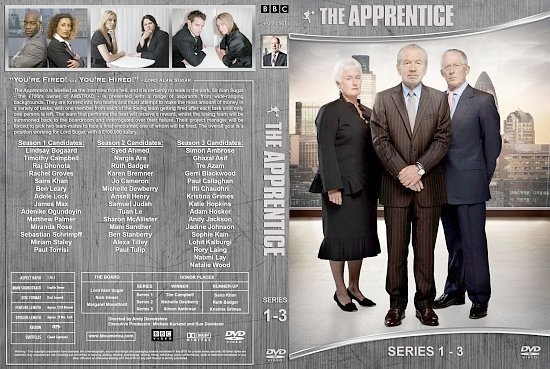 dvd cover The Apprentice S1 3
