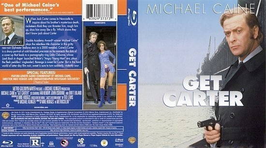 dvd cover Get Carter BR