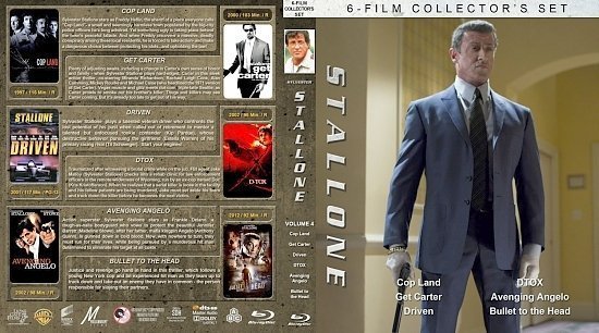dvd cover Sylvester Stallone Collection Volume 4