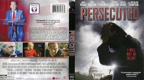 dvd cover Persecuted BR