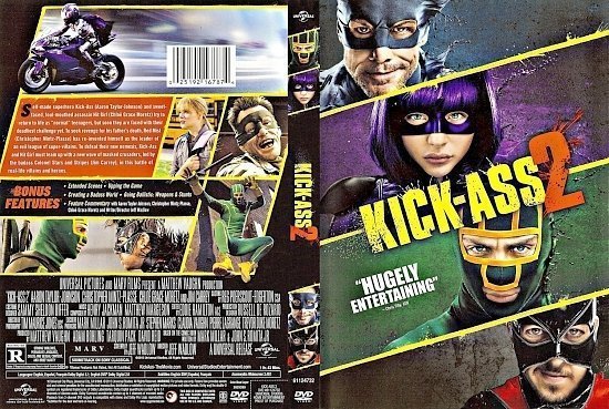dvd cover Kick Ass 2