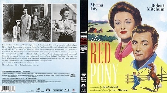 dvd cover The Red Pony BR