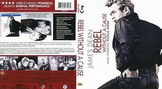 dvd cover Rebel Without A Cause BR